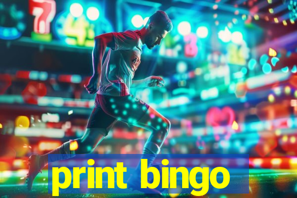 print bingo